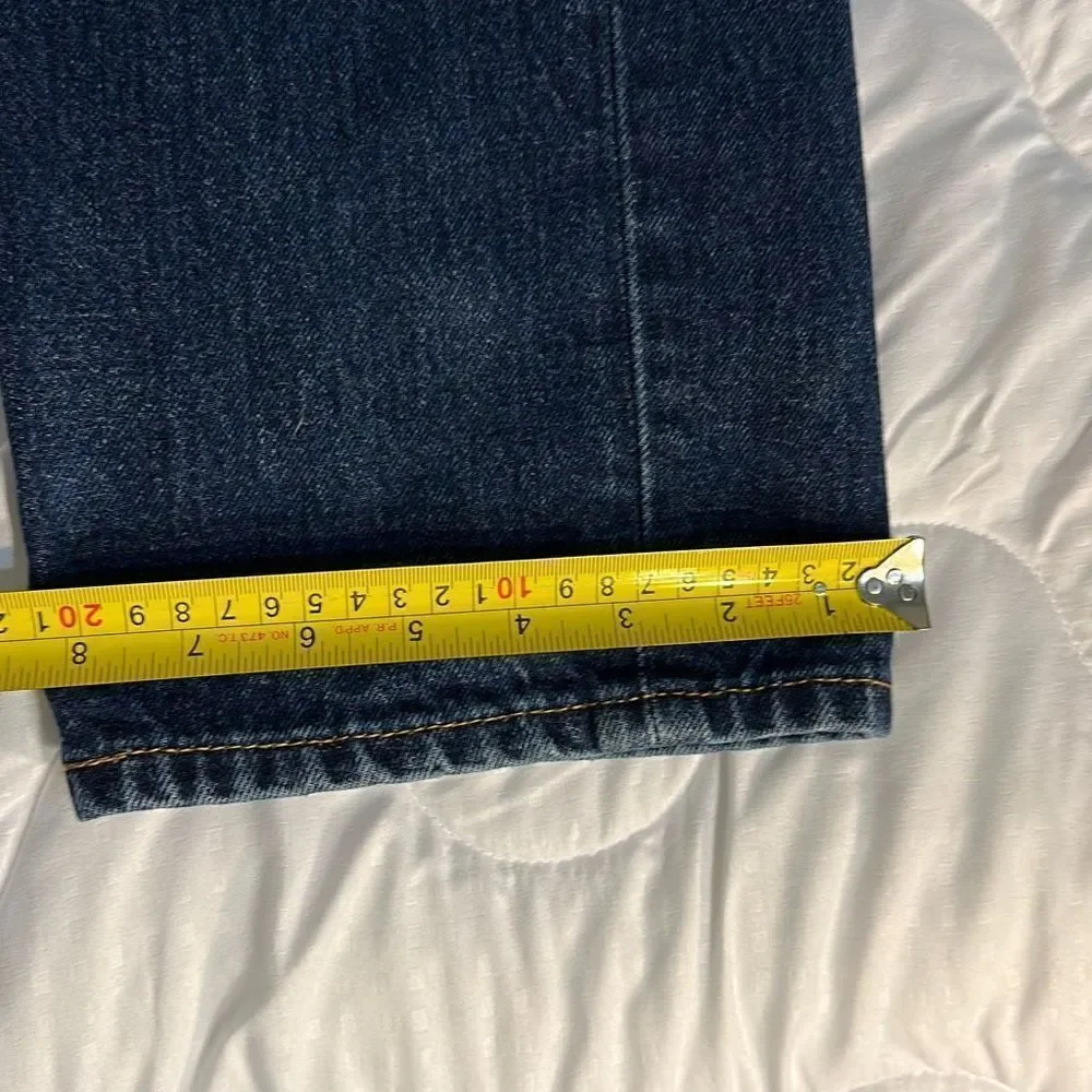 Levi’s 505 Denim Waist: 34, Inseam: 30 inches